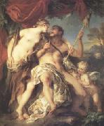 Francois Lemoyne Hercules and Omphale (mk05) china oil painting reproduction